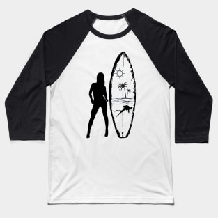 summer vibes surfer Baseball T-Shirt